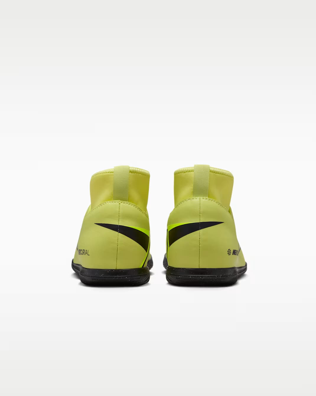 Nike Jr. Mercurial Superfly 10 Club Kinder Fußballschuhe Hallenschuhe limegrün