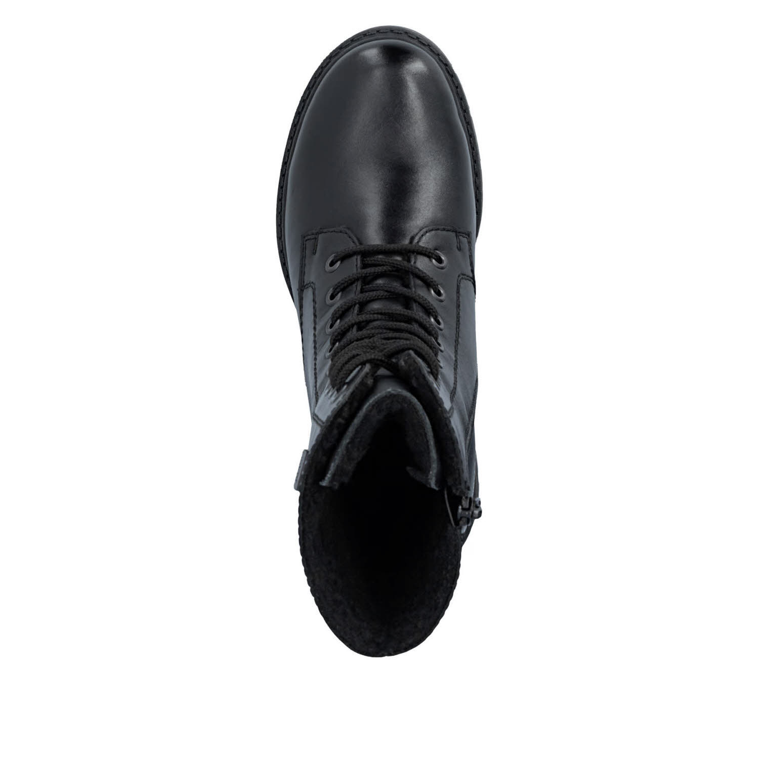 Rieker HWK Damen Stiefel Damen Schnürstiefel Winterstiefel schwarz