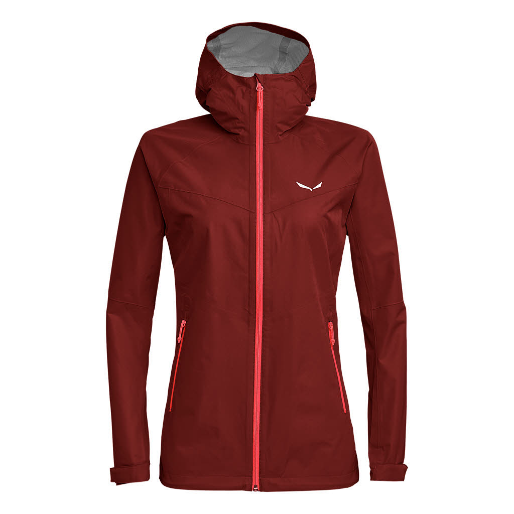 Salewa Puez Aqua Powertex Hardshell Jacke Damen Wanderjacke rot NEU