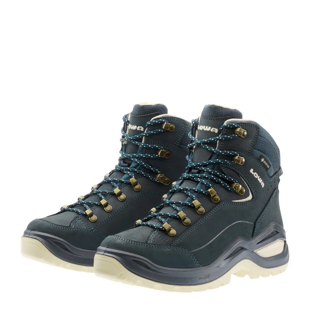 Lowa RENEGADE EVO GTX MID Ws Damen Wanderschuhe Trekkingschuhe Mid schieferblau/dune