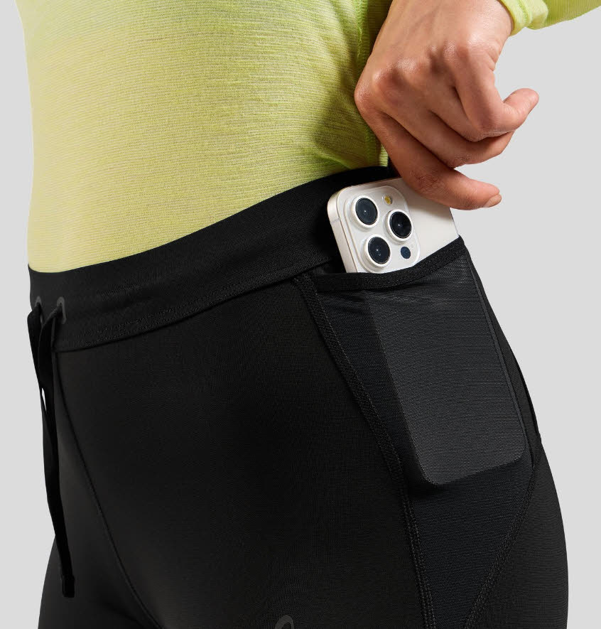 Odlo X-Alp Winter Lauftights Laufleggings Damen schwarz