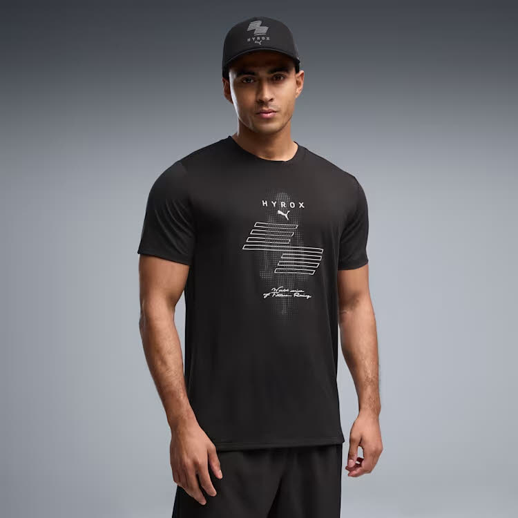PUMA x HYROX CLOUDSPUN ThermoAdapt Herren T-Shirt schwarz
