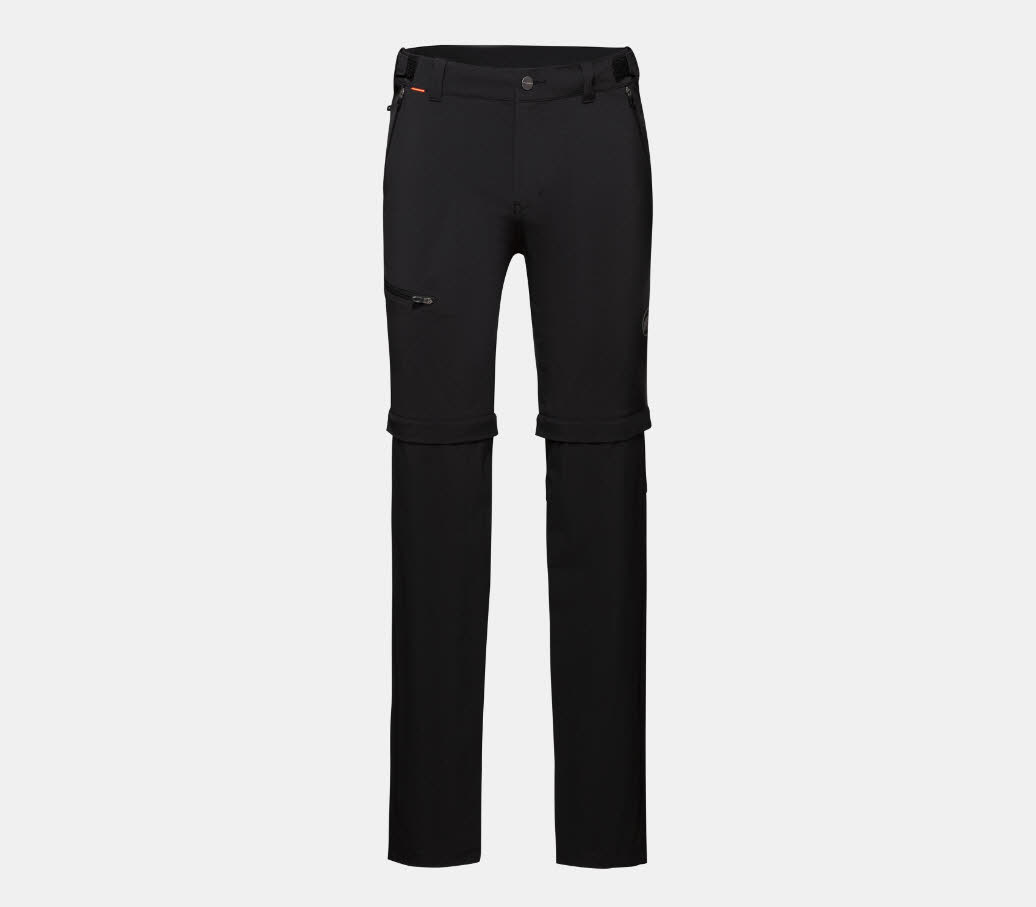 Mammut Runbold Zip Off Pants Herren Wanderhose Trekkinghose schwarz