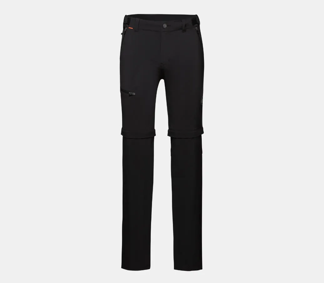 Mammut Runbold Zip Off Pants Herren Wanderhose Trekkinghose schwarz