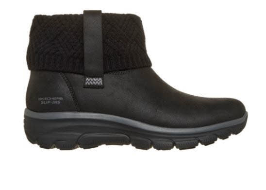 SkechersEasy Going - Cozy Weather 4 Damen Stiefel schwarz