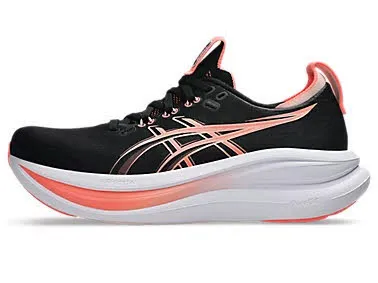 ASICS GEL-NIMBUS 28 Damen Laufschuhe Joggingschuhe schwarz/pink/weiß