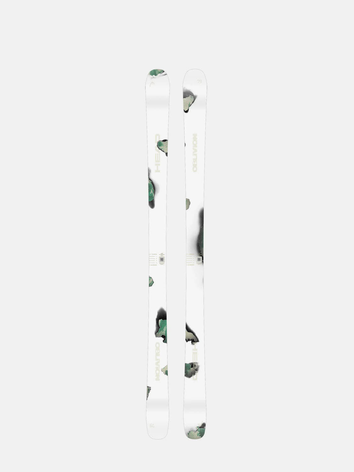 Head Oblivion 79 + Attack 14 GW Unisex Ski Freestyle Fortgeschrittene 26/27 weiß