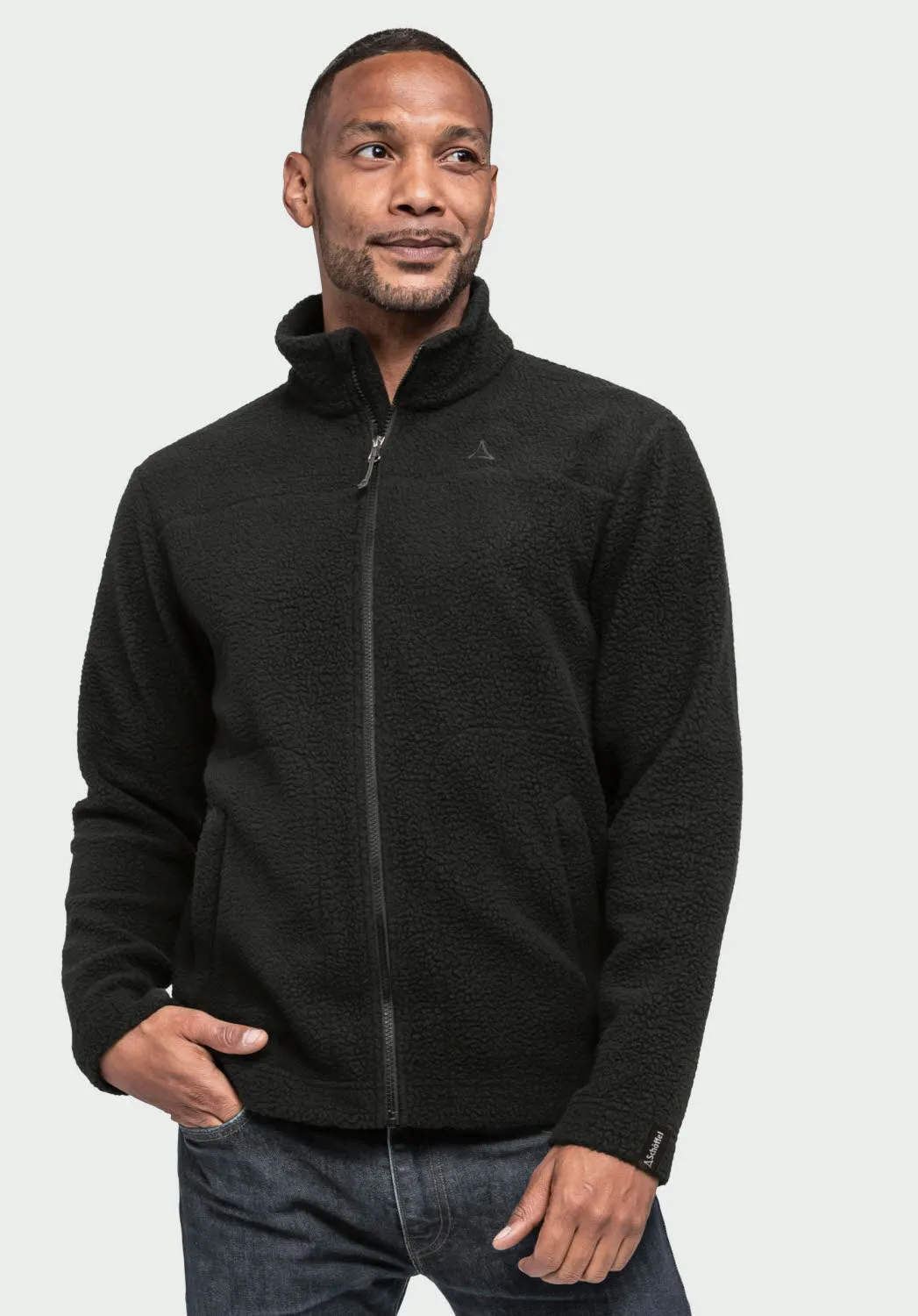 Schöffel CIRC Fleece Jk Style Purga MNS Herren Fleecejacke Wanderjacke schwarz