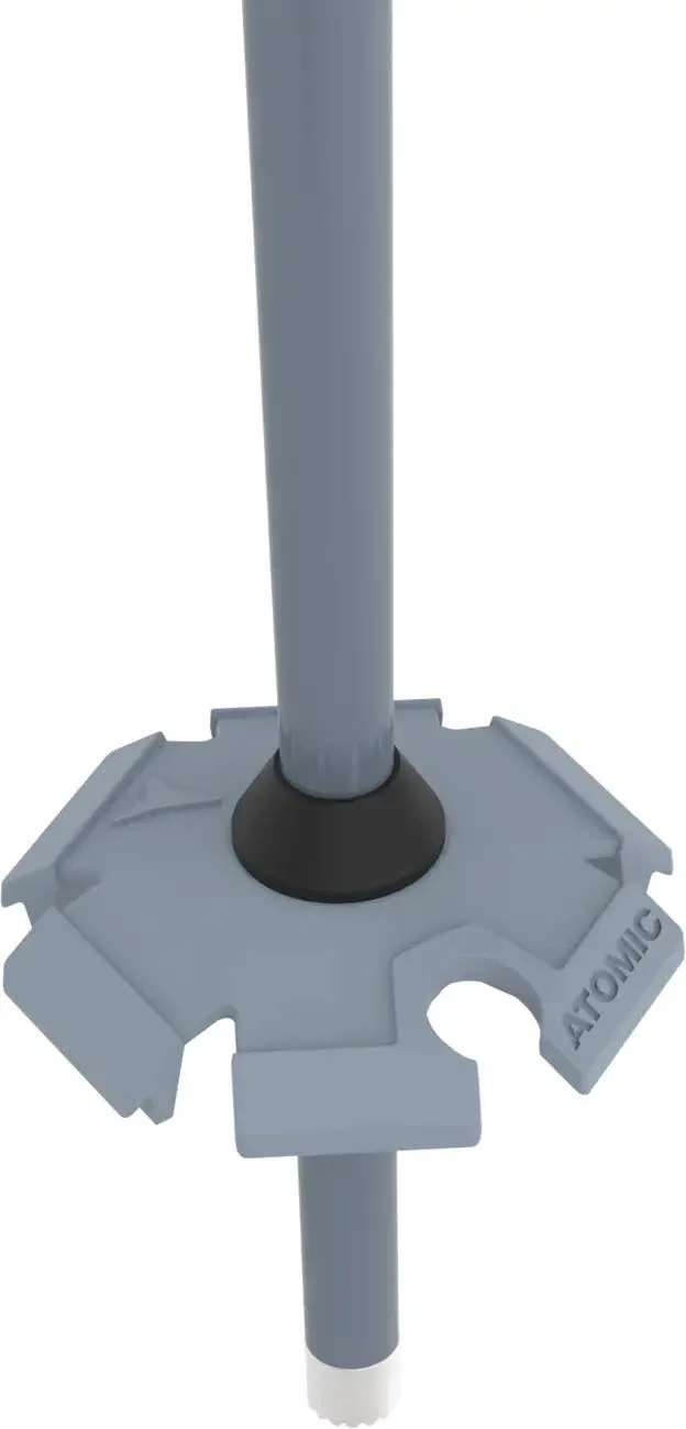 Atomic AMT SQS Unisex Skistöcke Ski Poles light grey