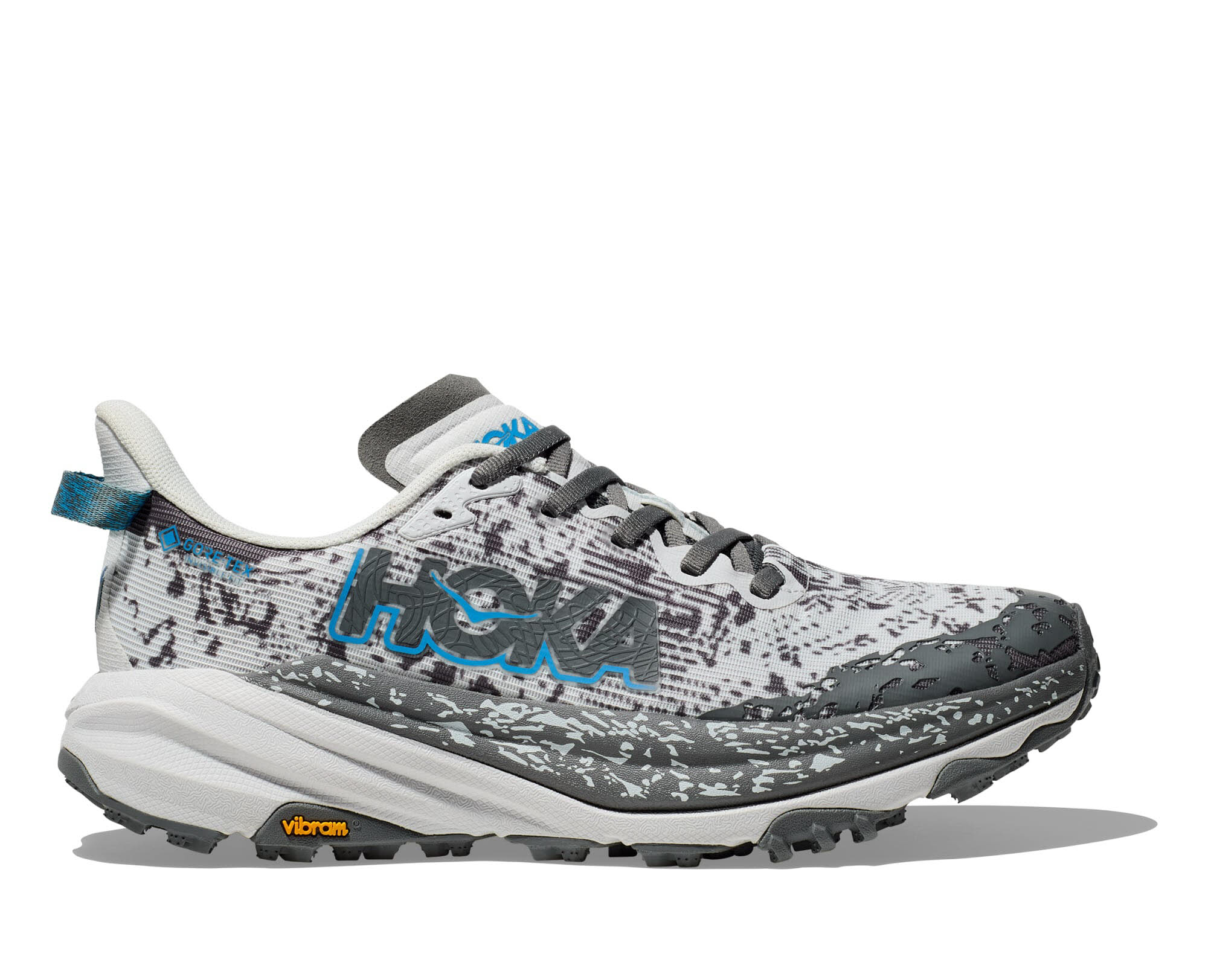 Hoka Speedgoat 6 GTX Laufschuhe Joggingschuhe Trailrunning Damen hellgrau