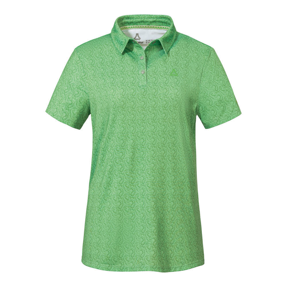 Schöffel Fraydo WMN Damen Poloshirt Polo Funktionspolo grün