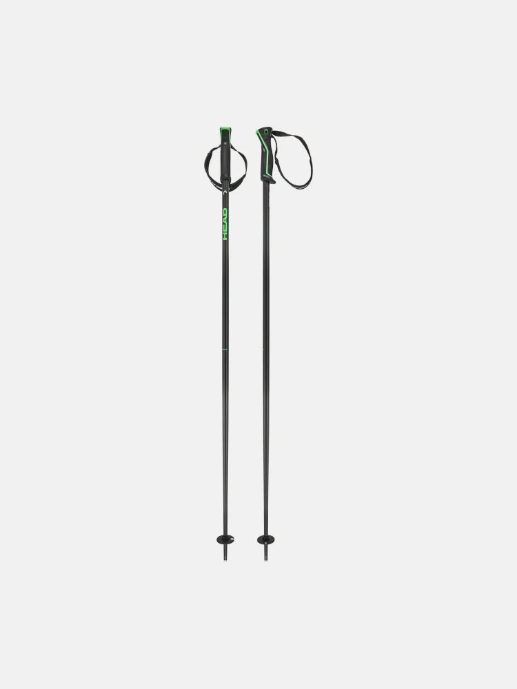 Head Frontside Unisex Skistöcke Ski Poles black/green