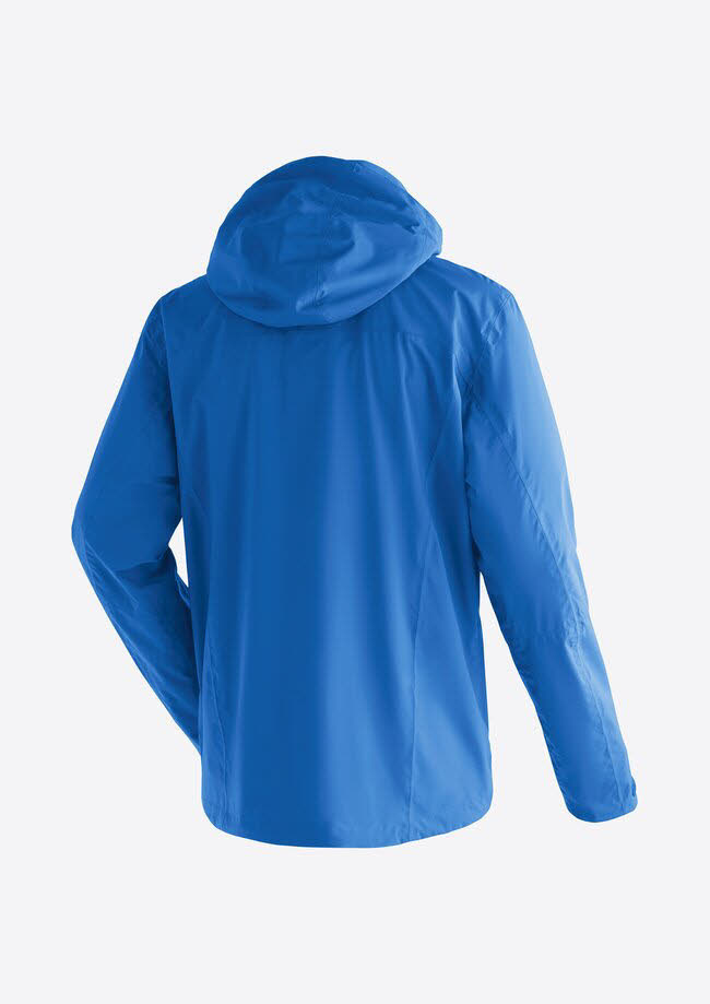 Maier Sports METOR REC M Regenjacke Kapuzenjacke Outdoorjacke Herren blau