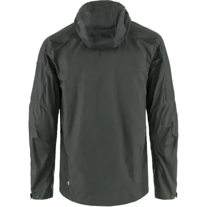 Fjällräven Sten Jacket Herren Jacke Alltagsjacke wasserabweisend strapazierfähig praktisch wetterfest dunkelgrau