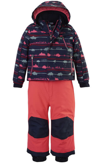 KILLTEC FISW 5 MNS JCKT AND PNTS Mädchen 3in1 Skioverall Hose Jacke Zip-Off NEU