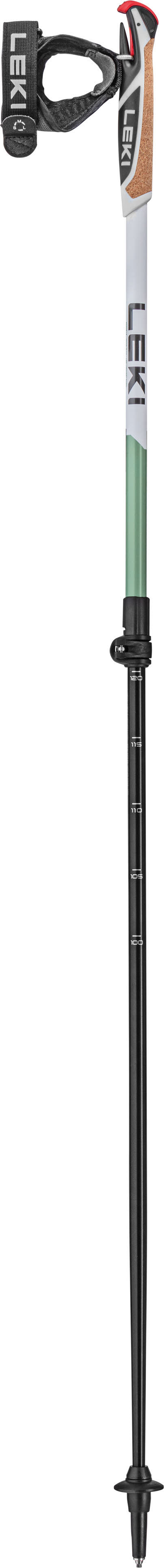 LEKI Spin Shark SL Nordic-Walking-Stöcke Verstellbar Unisex weiß grün