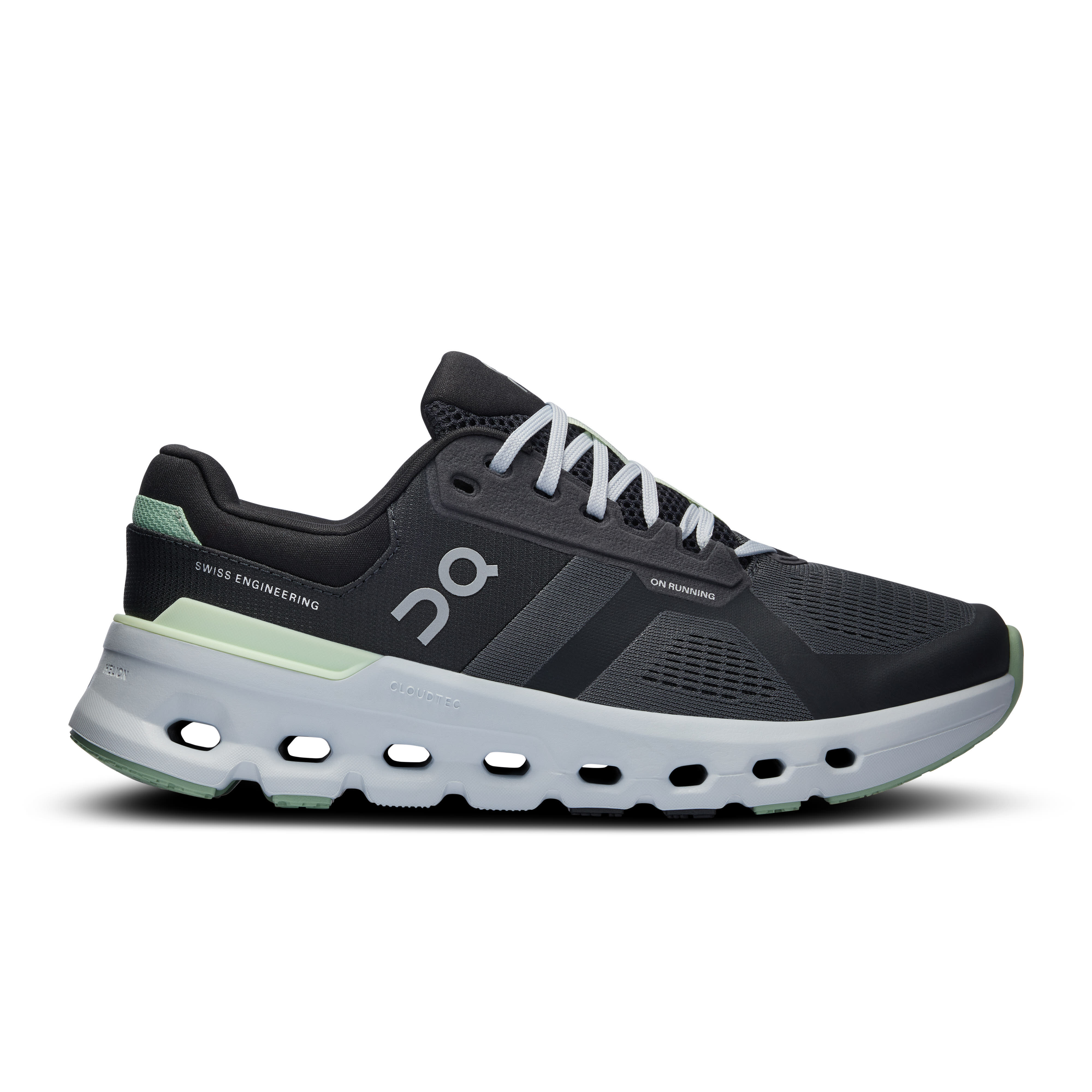 ON Cloudrunner 2 Joggingschuhe Laufschuhe Damen dunkelgrau