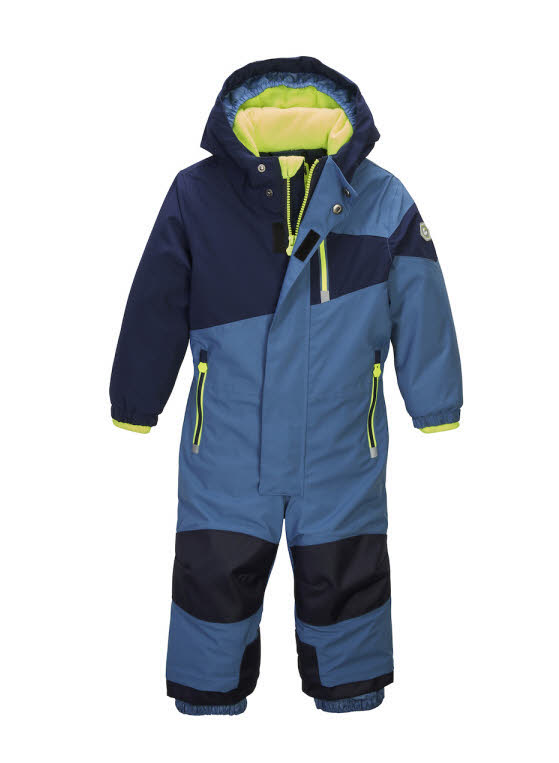 Killtec Overall Mini Colourblock Schneeanzug Kinder dunkelblau