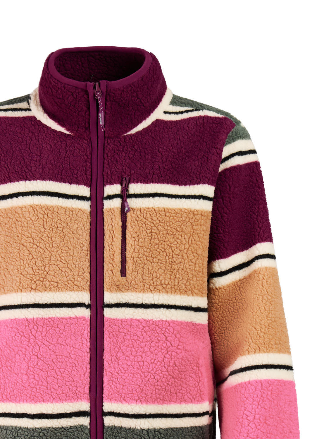 Protest PRTWiba Damen Fleccejacke Midlayer multicolor