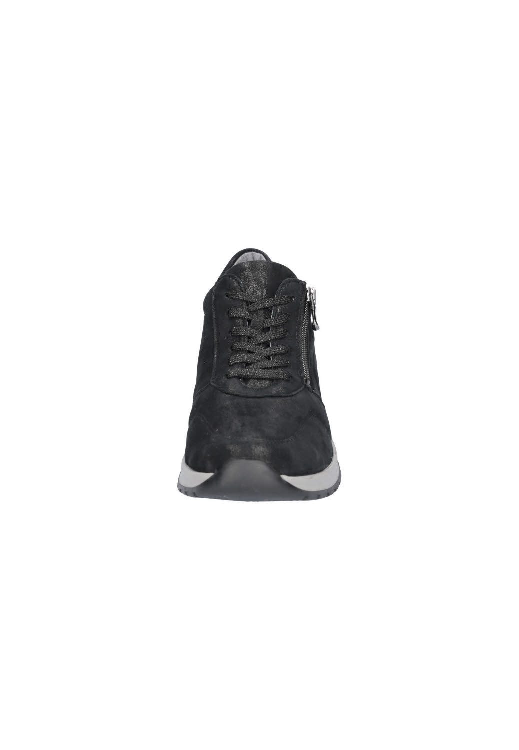 Waldläufer H-Inessa Herren Sneaker Low modisch Halbschuhe schwarz