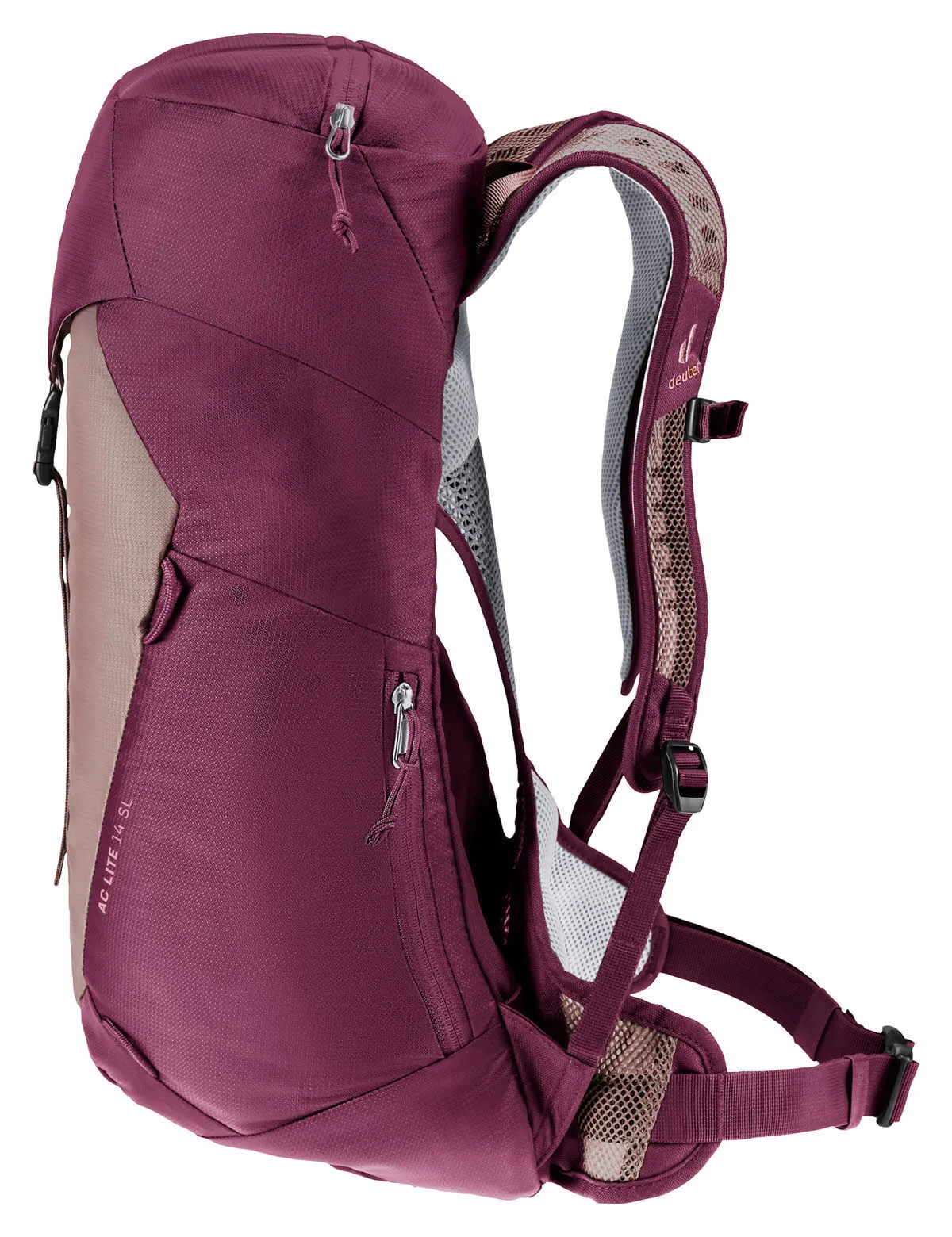 Deuter AC Lite 14 SL Wanderrucksack Damen ashrose-cassis
