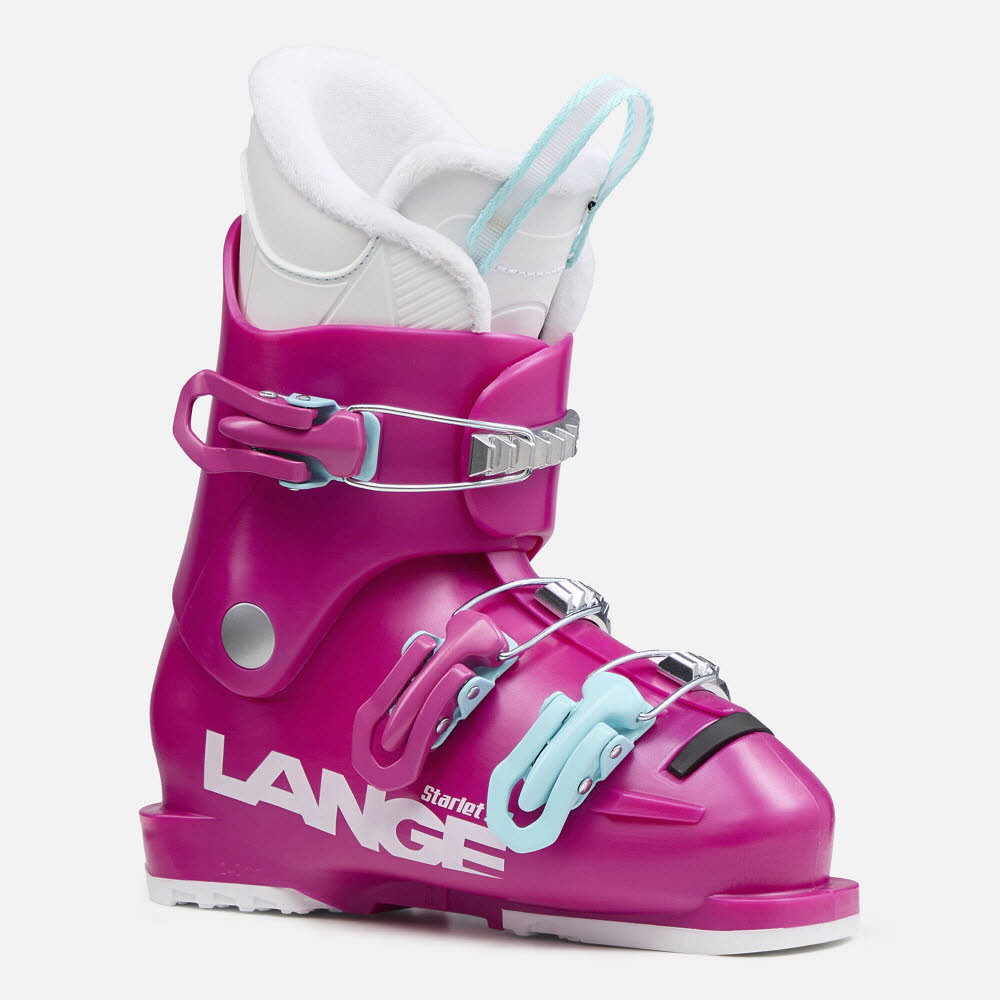 Lange STARLET 50 Mädchen Skischuhe Skiboots white/star pink