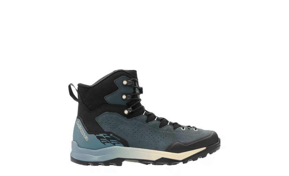 LOWA® EXPLORER GTX MID Herren Wanderschuhe Trekkingschuhe Mid schieferblau/schwarz