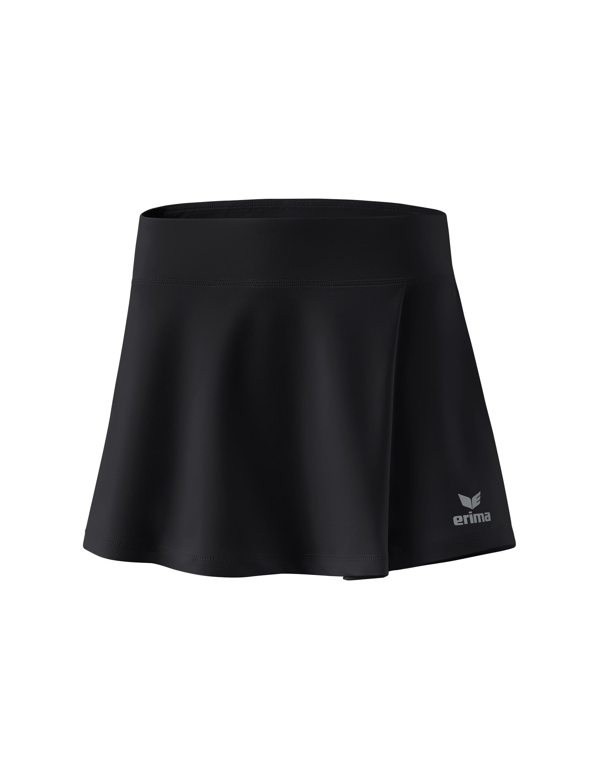 ERIMA Performance Rock Damen Tennisrock Sportrock schwarz NEU