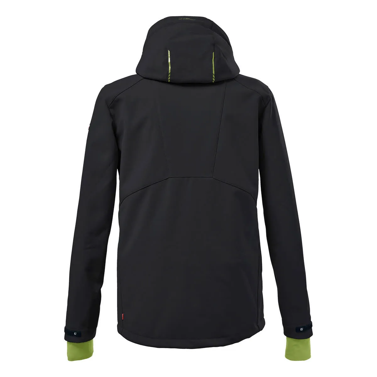 Killtec KOW 125 MN SFTSHll Herren Softshelljacke Langarm Kapuze gefüttert Bergsport Freizeit schwarz NEU