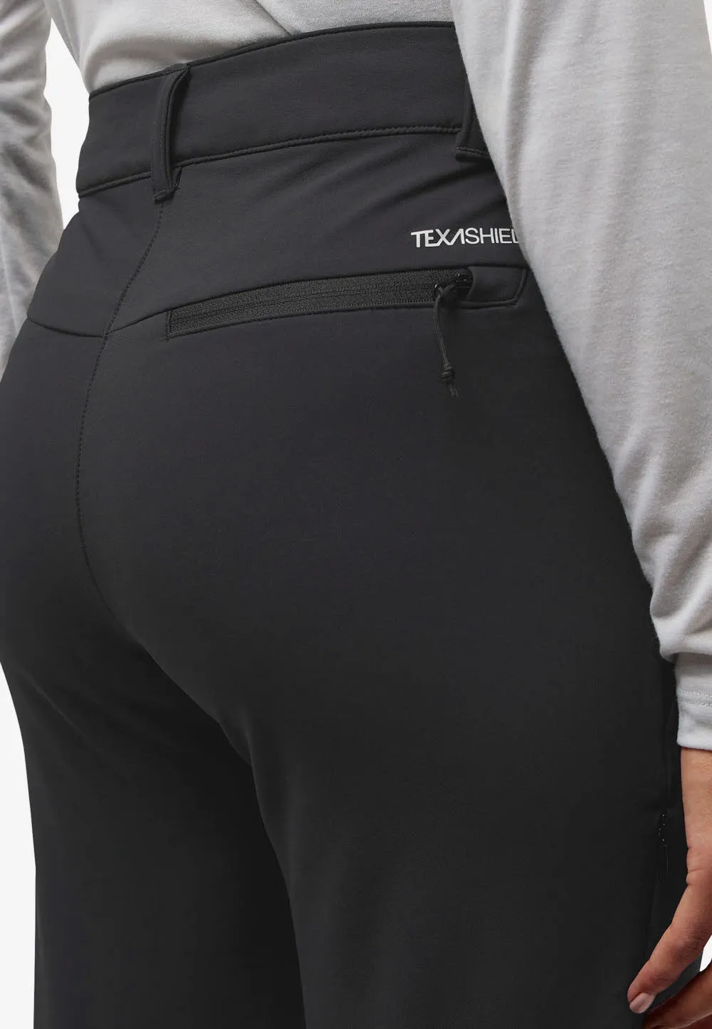 Jack Wolfskin Activate Thermic Pants Damen Wanderhose Trekkinghose schwarz