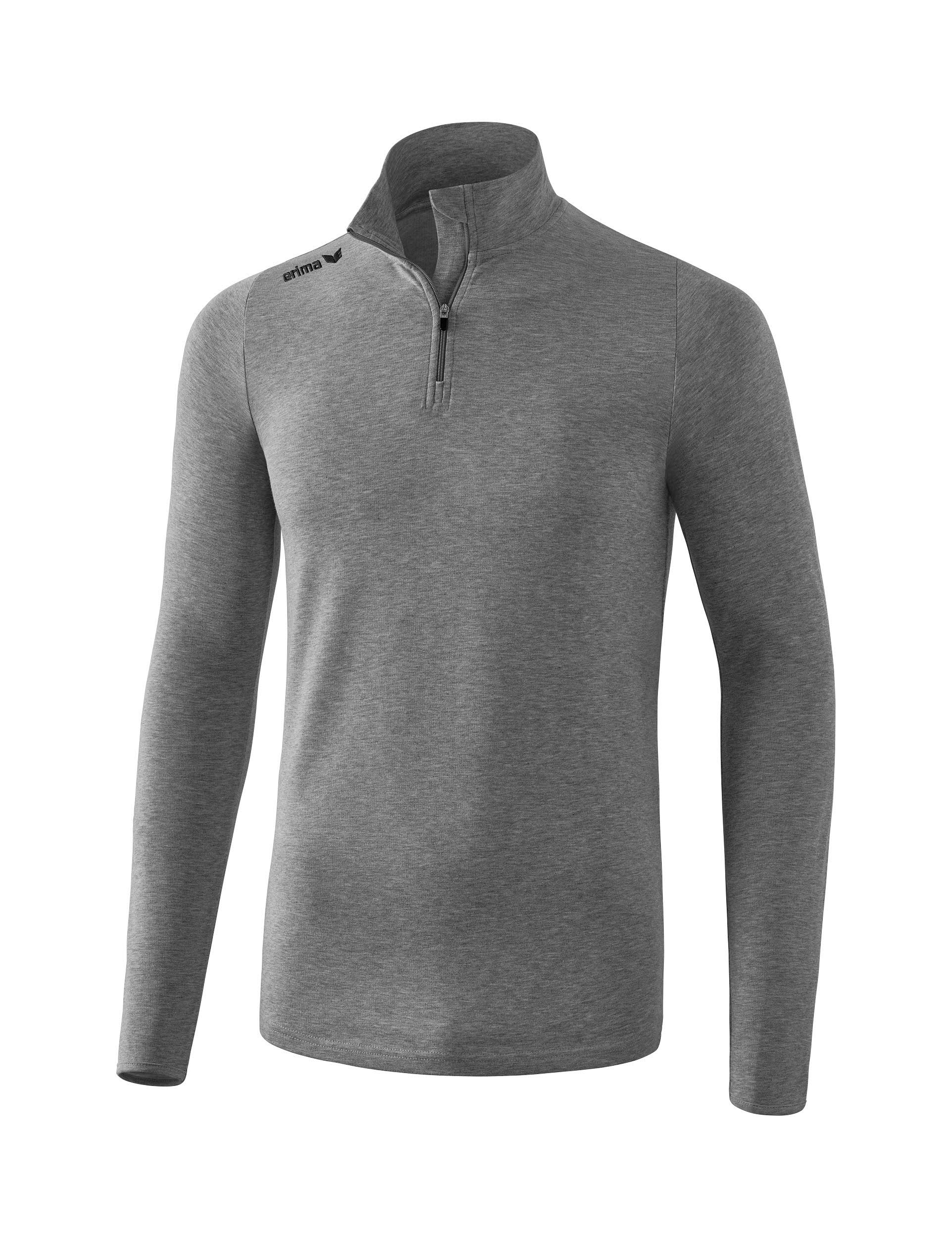 Erima Rolli Herren Rollkragenpullover Sweatpullover grau