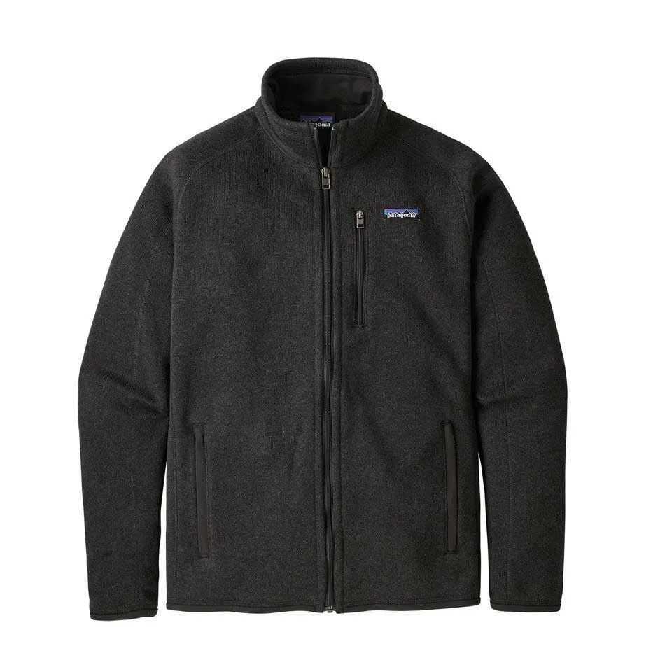Patagonia Better Sweater Jkt Herren Fleecejacke schwarz
