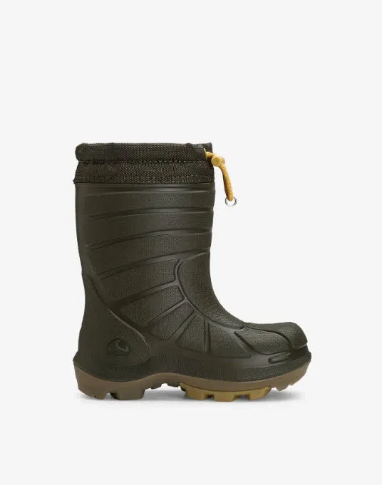 Viking Extreme Jungen Thermostiefel Gummistiefel gefüttert grün