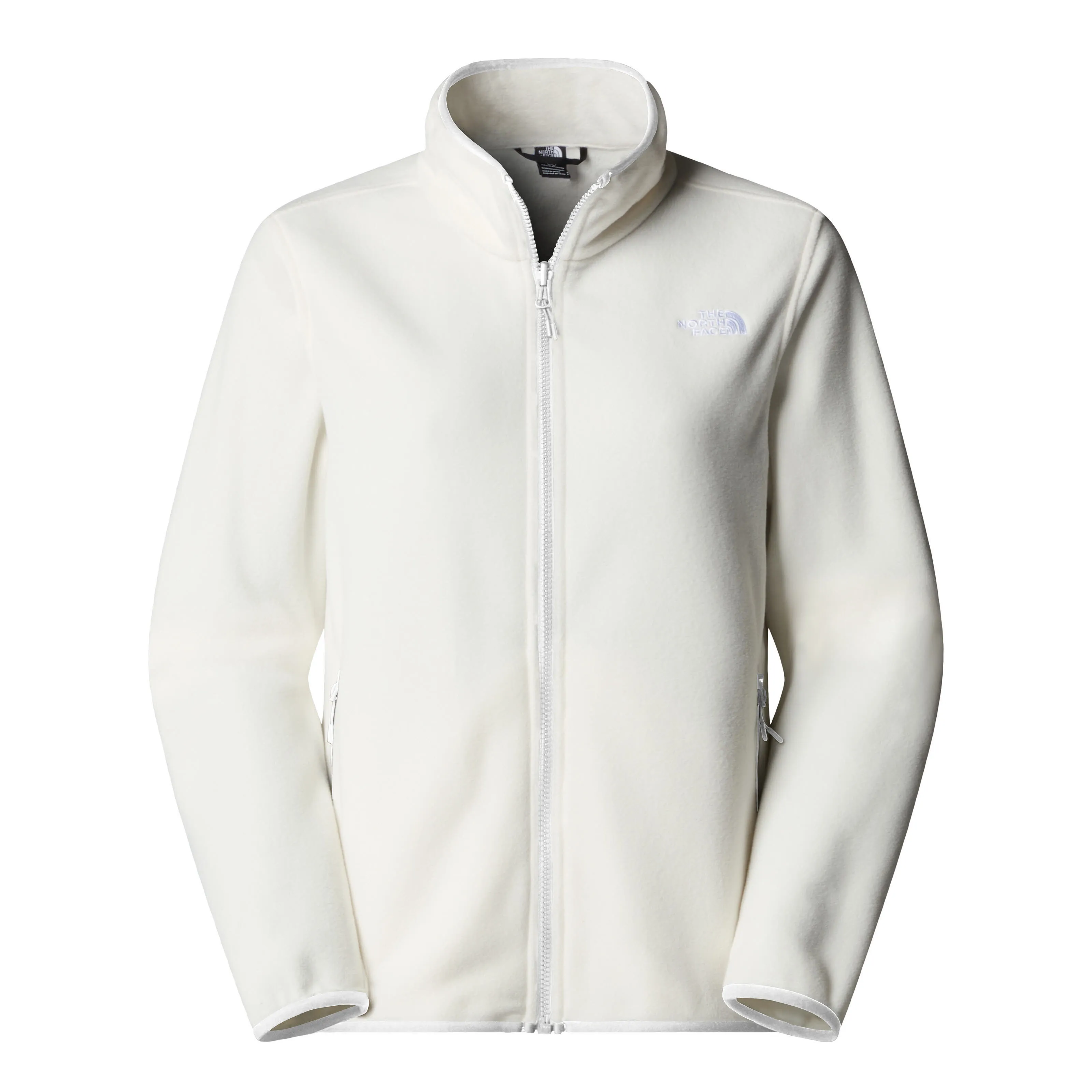 The North Face Glacier Fleece Damen Fleecejacke white dune