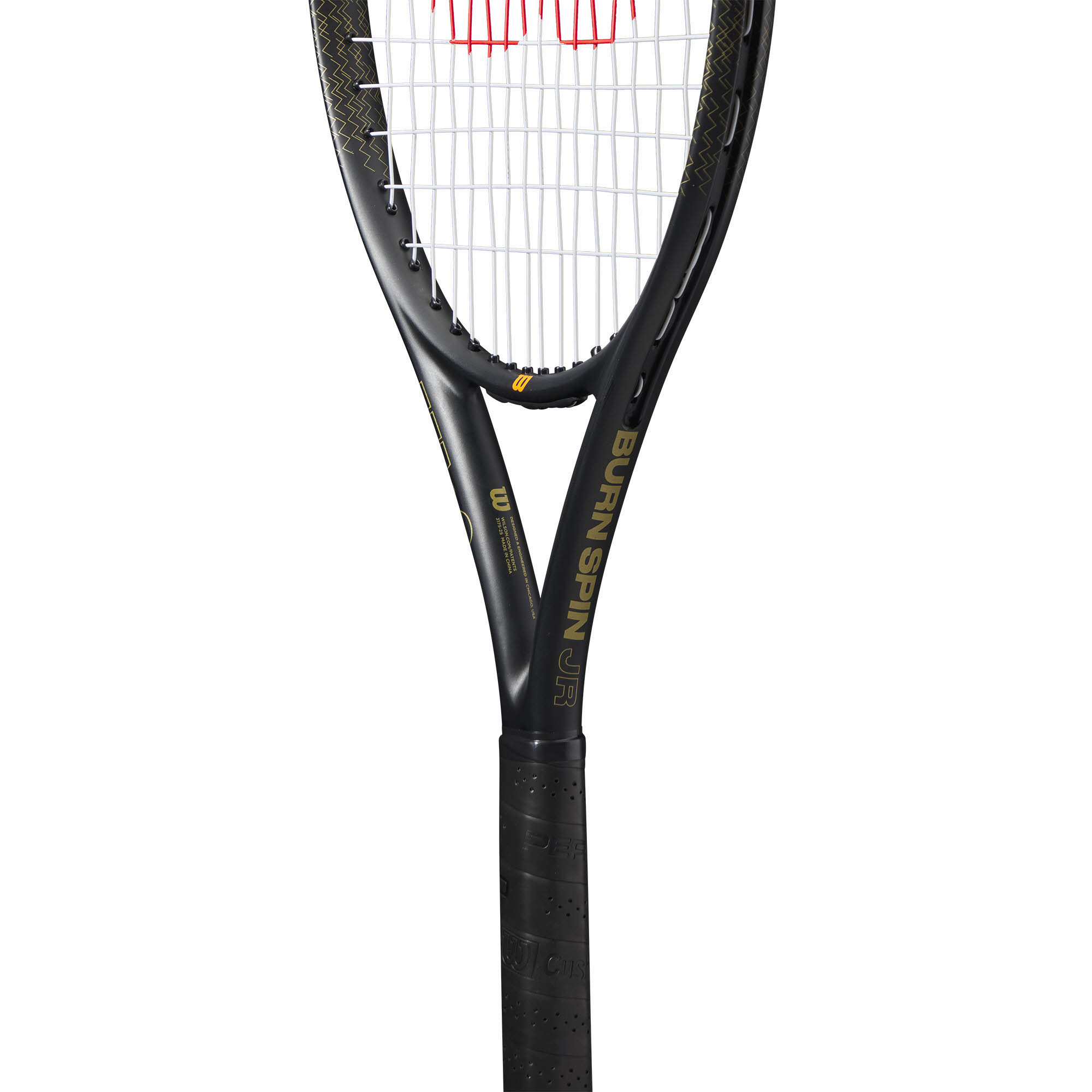 Wilson BURN SPIN JR 26 Kinder Tennisschläger schwarz/orange
