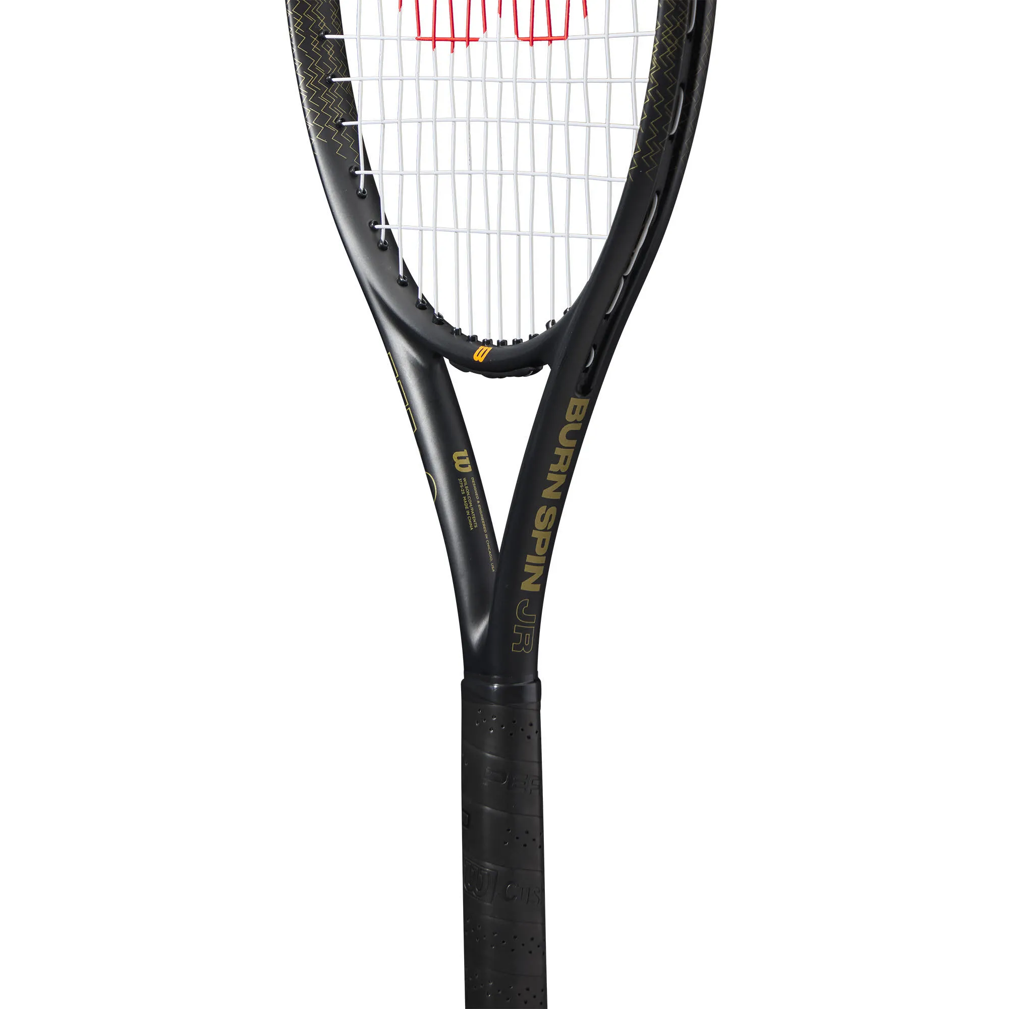 Wilson BURN SPIN JR 26 Kinder Tennisschläger schwarz/orange