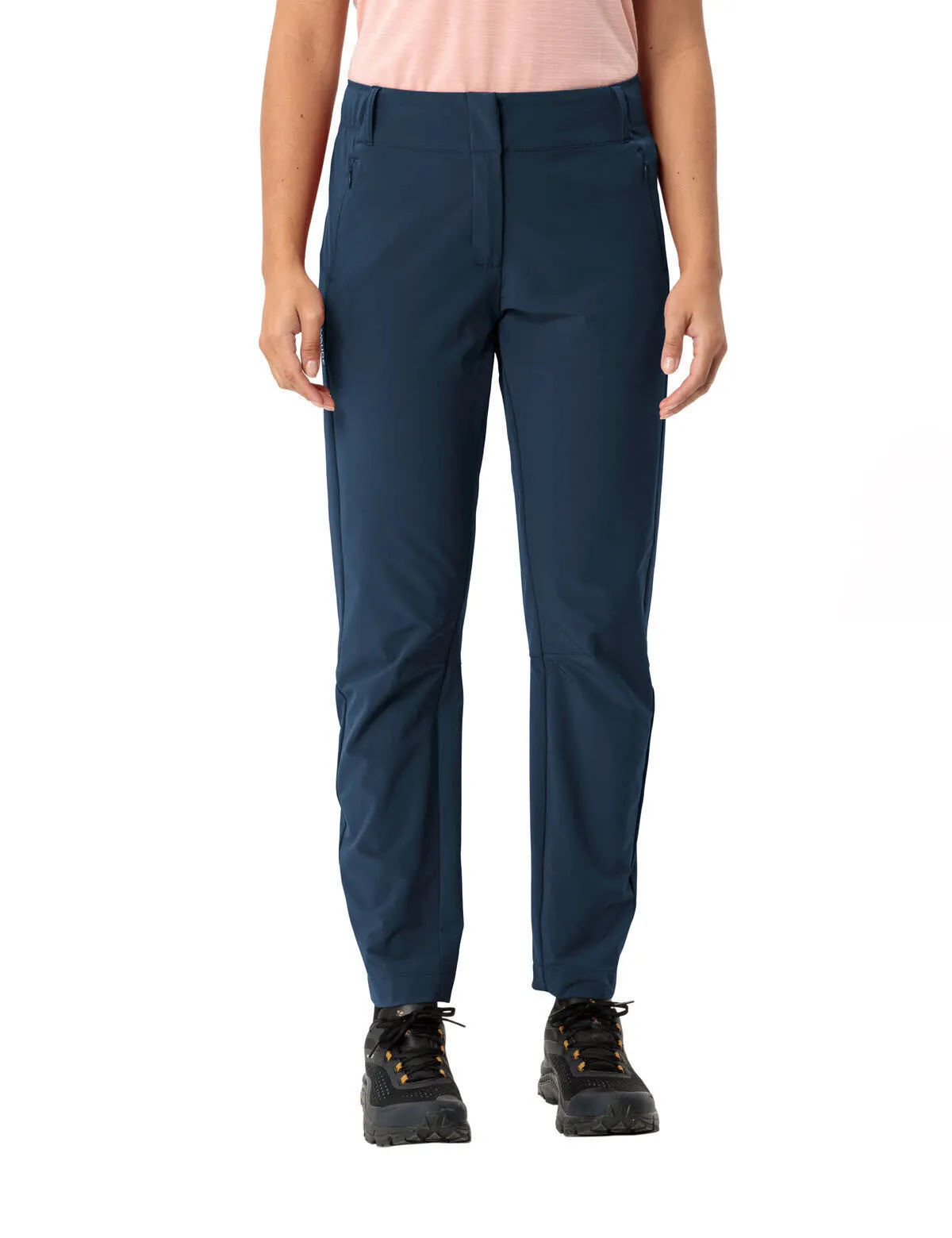 Vaude Skomer Pants III Damen 7/8 Wanderhose Trekkingshose ungefüttert blau