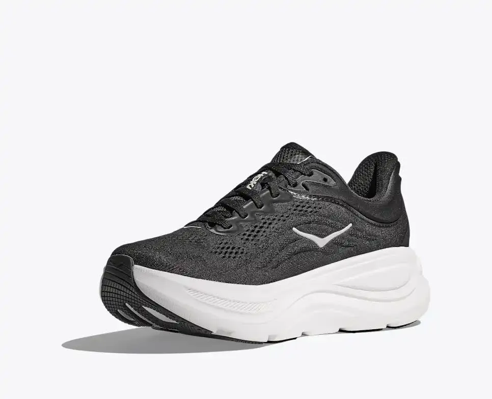 Hoka Bondi 9 Straßenlaufschuh Herren schwarz/weiß