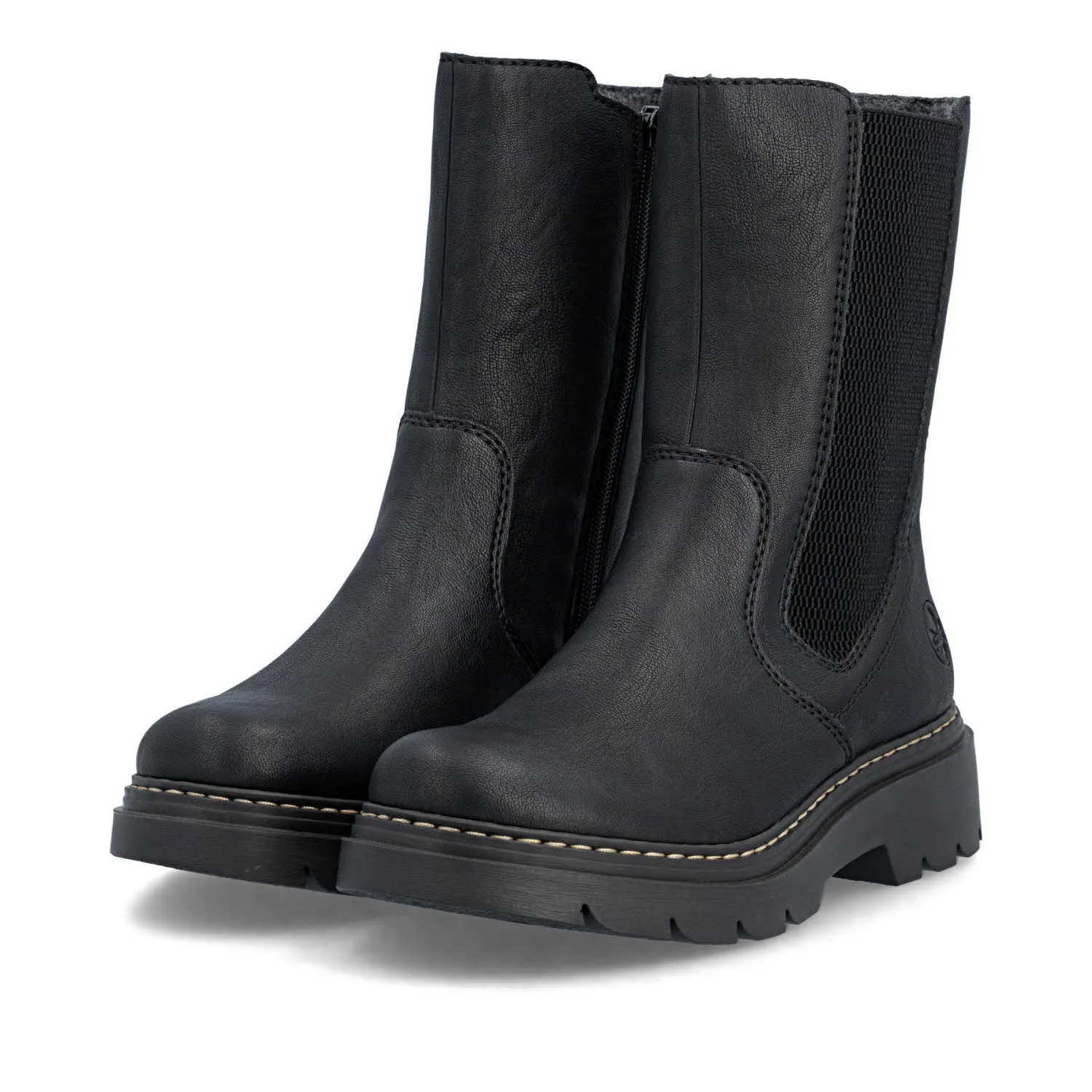 Rieker Damen Stiefelette schwarz