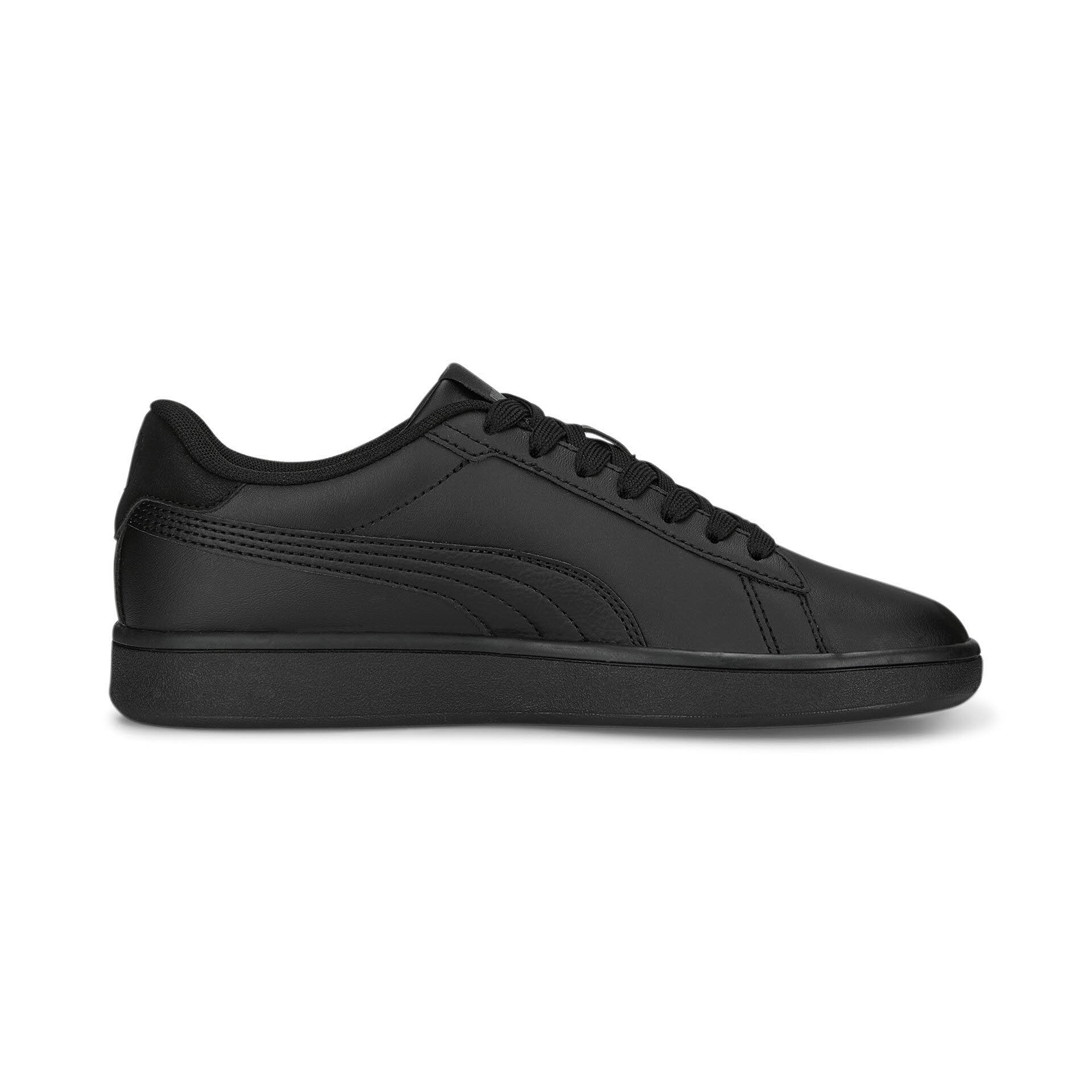 Puma Smash 3.0 Jungen Sneaker Freizeitschuhe schwarz