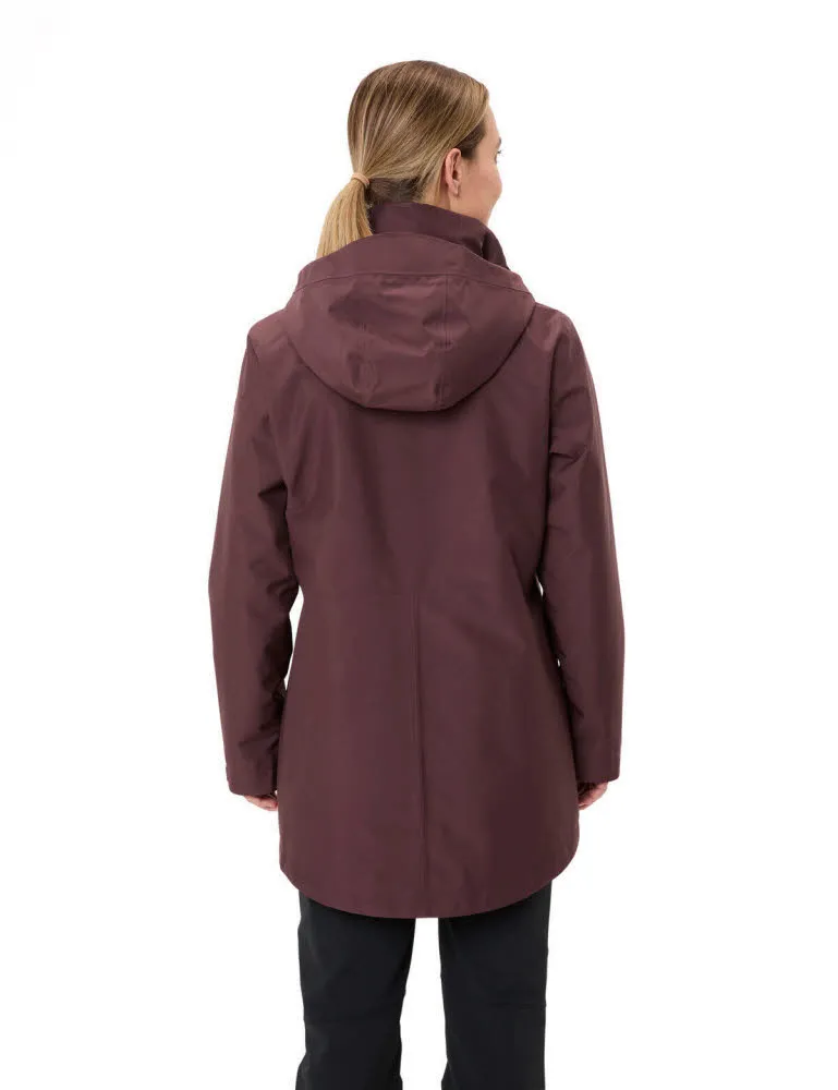 VAUDE Idris 3in1 Parka IV Damen 3in1 Winterjacke rot