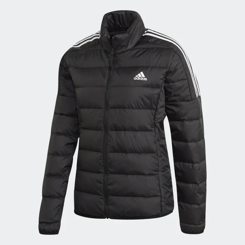 adidas Essentials Daunenjacke Damen Jacke schwarz