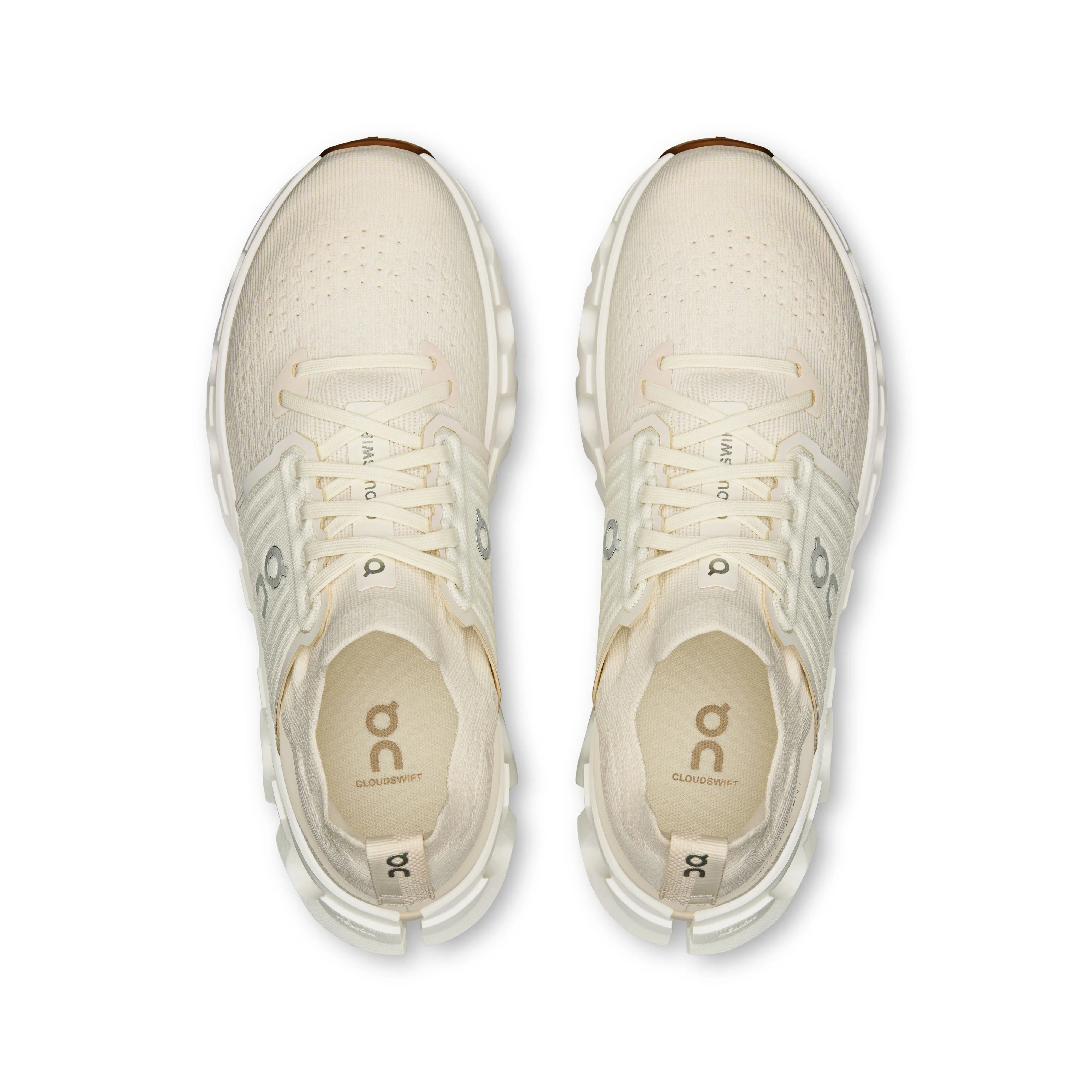 ON CLOUDSWIFT 4 Damen Laufschuhe Joggingschuhe ivory/dew