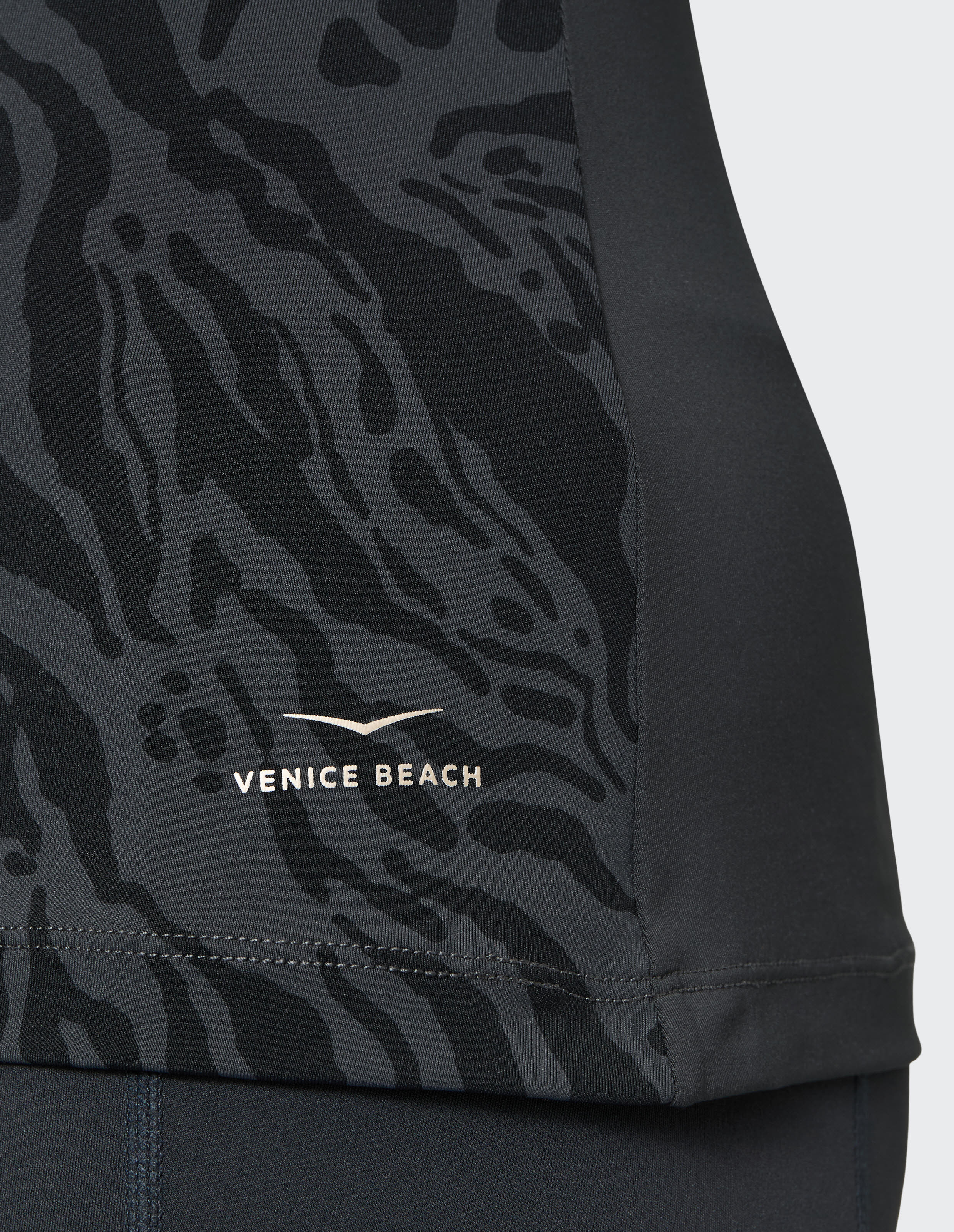 Venice Beach ENNY Sporttop Tanktop Damen schwarz dunkelgrau
