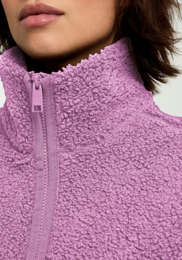 Jack Wolfskin HIGH CURL JKT Fleecejacke Damen rosa