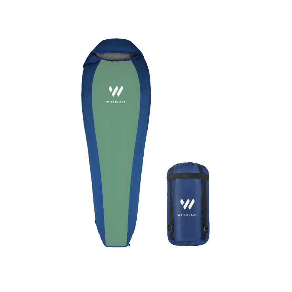 Witeblaze DREAMER Unisex Schlafsack Camping blau/grün