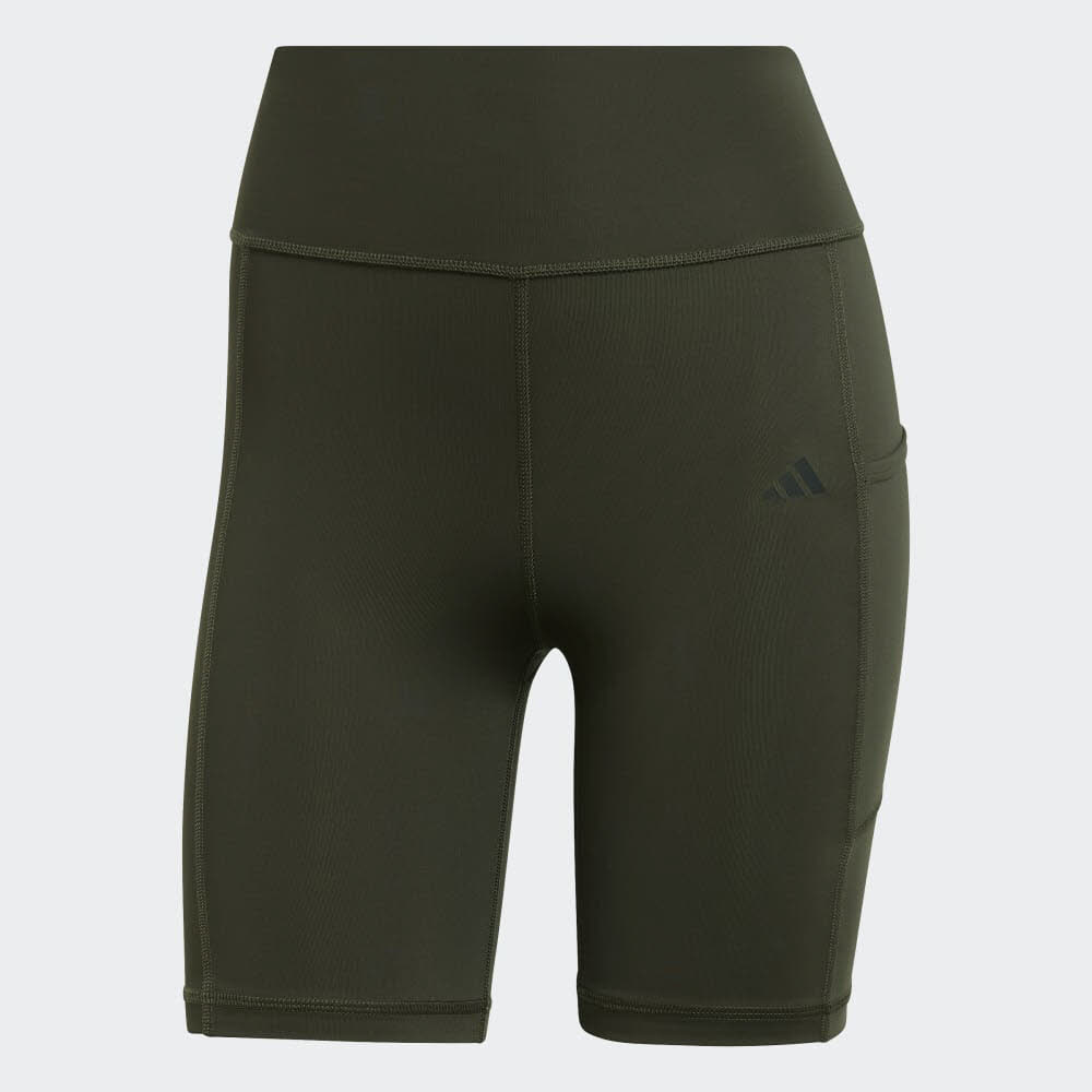adidas OPTIME 7-INCH Damen Leggings Shorts kurze Hose schwarz