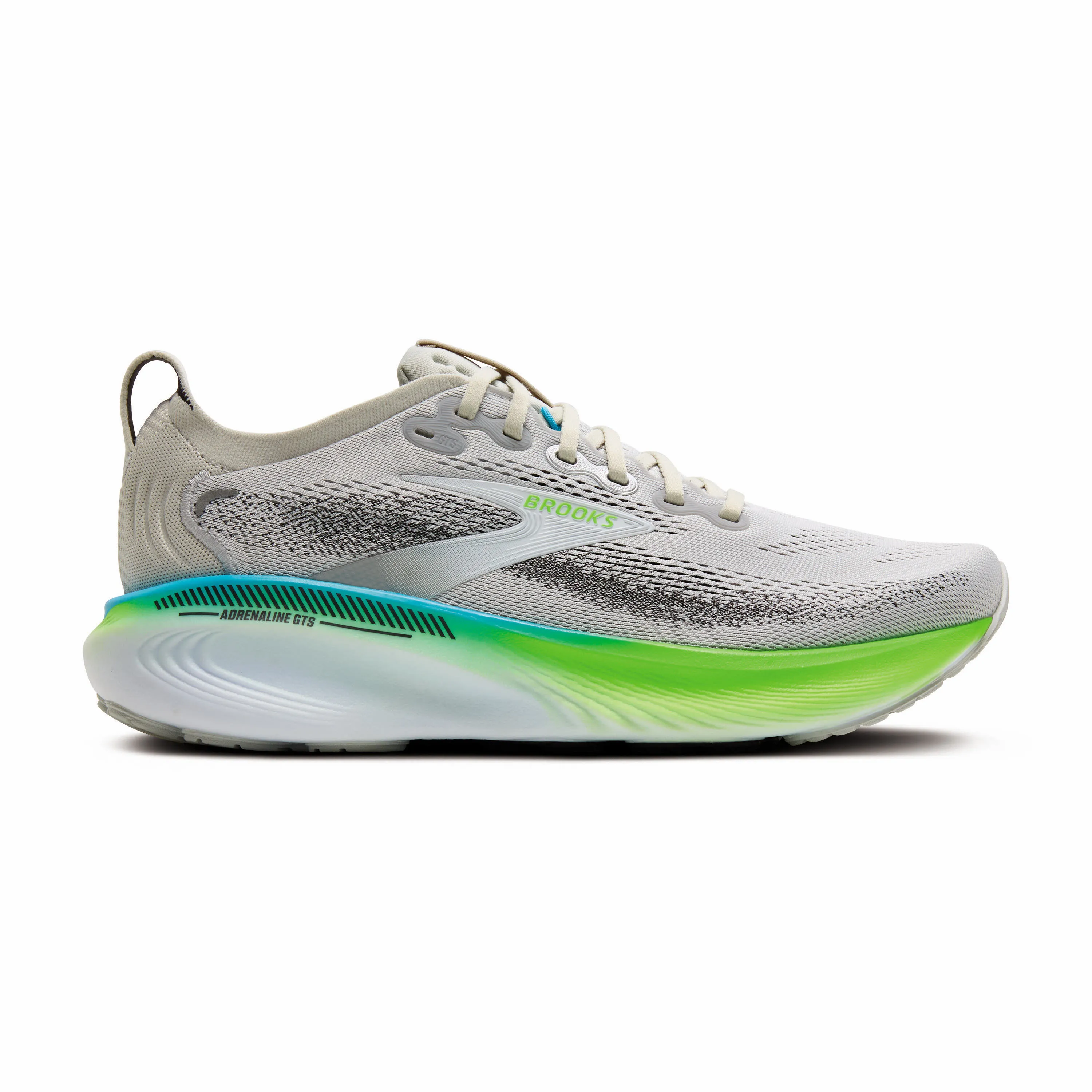 Brooks Adrenaline GTS 25 Herren Laufschuh Joggingschuhe weiß/grün