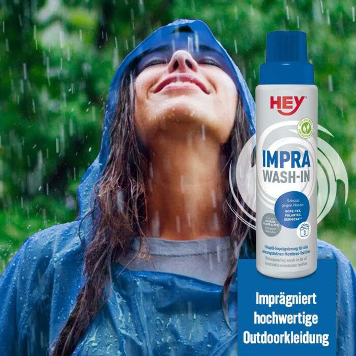 Hey Sport IMPRA WASH-IN Einspül-Imprägnierung für Textilien flourfrei