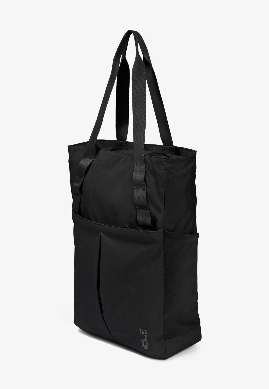 Jack Wolfskin ZOYA 2IN1 TOTE Damen Alltagstasche Umhängetasche schwarz